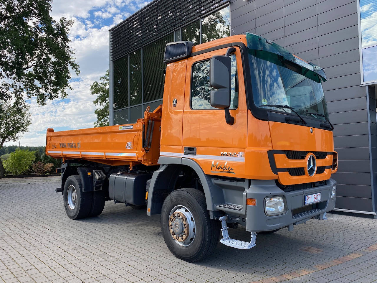 Mercedes Benz Actros 1832 4×4 9765Kg