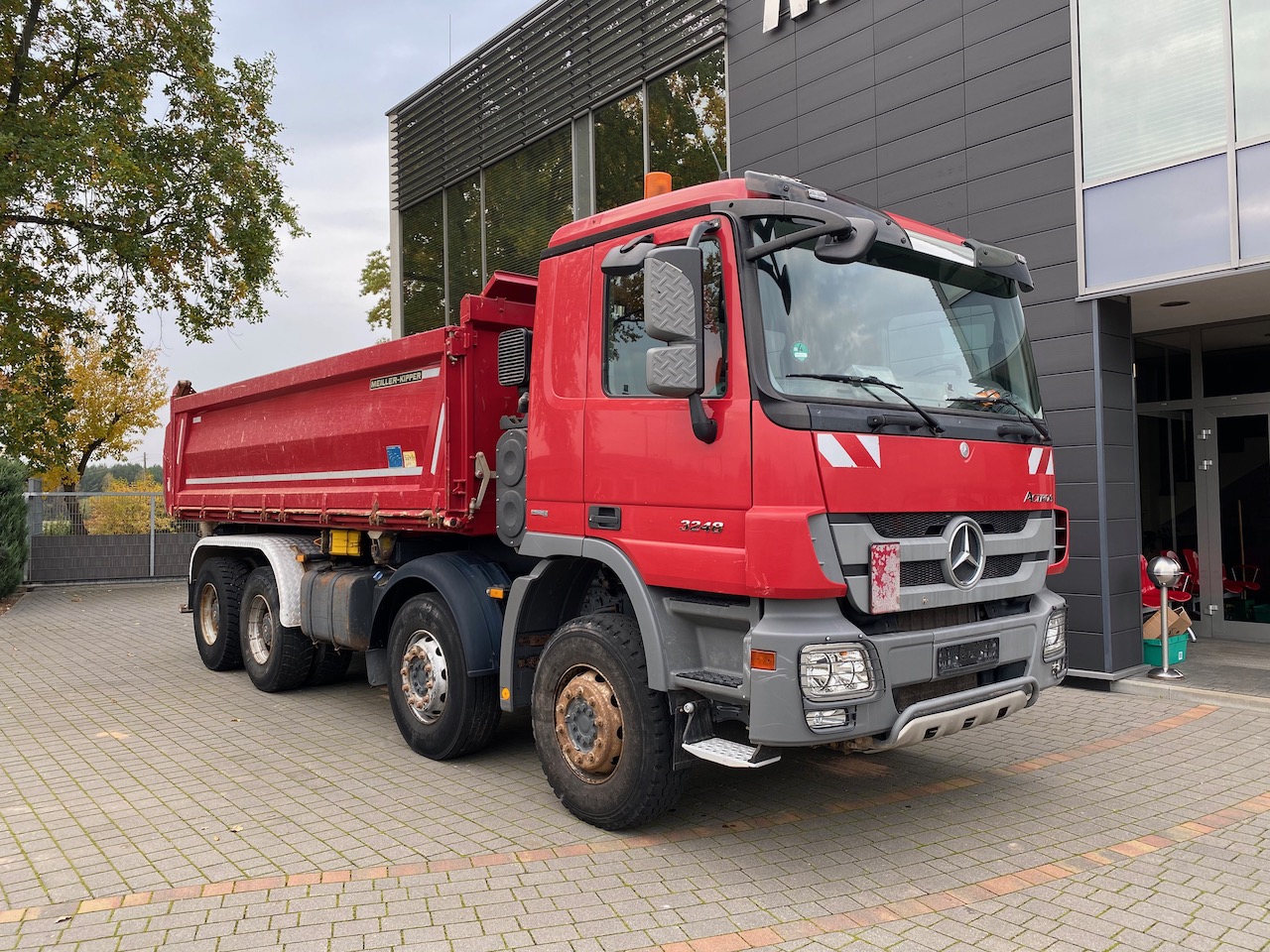Mercedes Benz Actros 3248 E5 8×4 Bordmatik