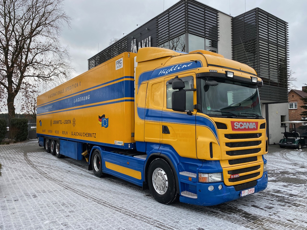 Scania R420 E5 Retarder Klima 7880kg