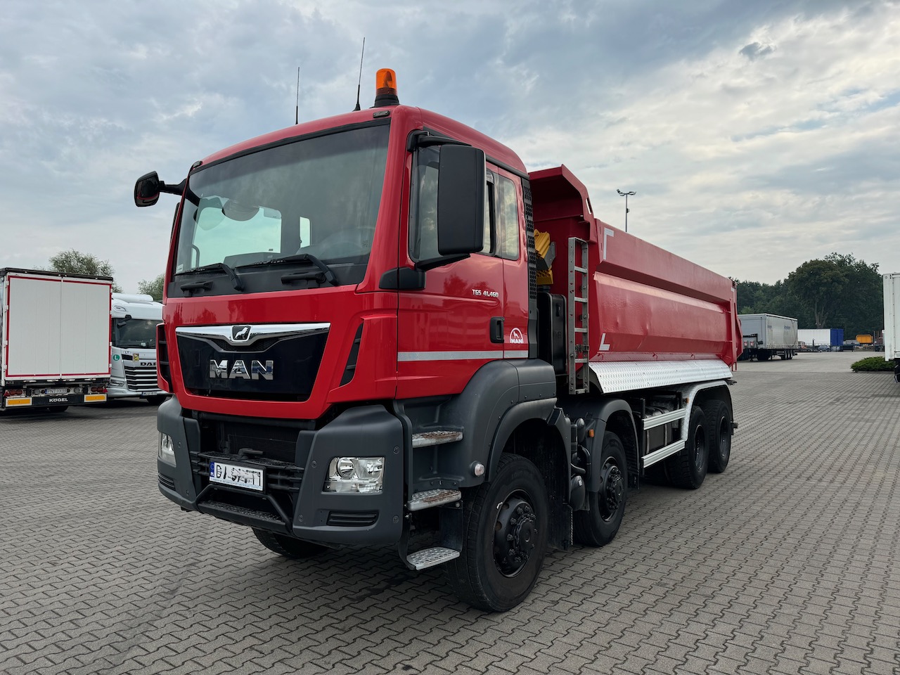 MAN TGS 41.460 8×8 MULDA Manual