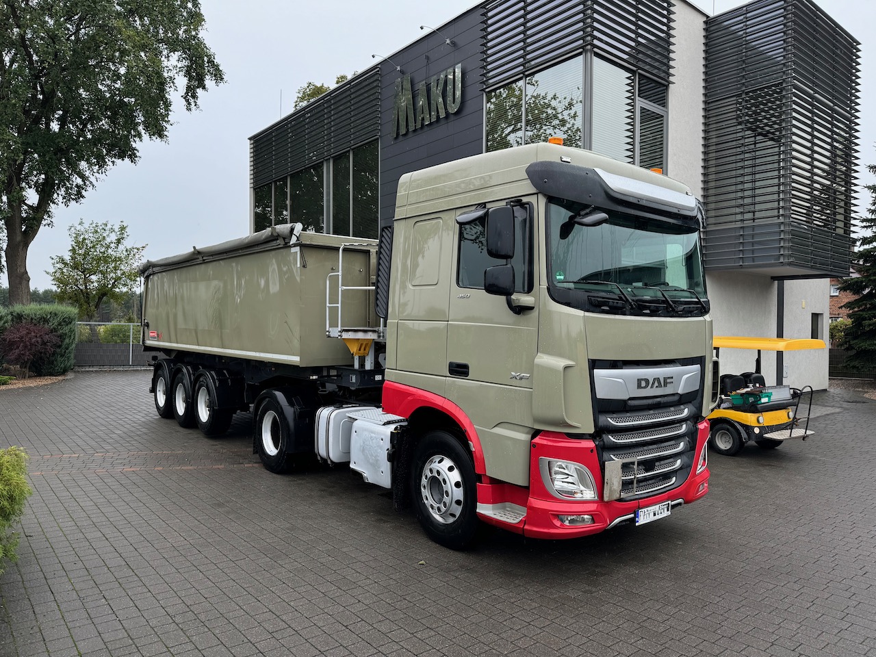 DAF XF450 E6 + Langendorf SKA 27m3 5320kg